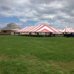 40x100 party tent rental in Madison, Wisconsin
